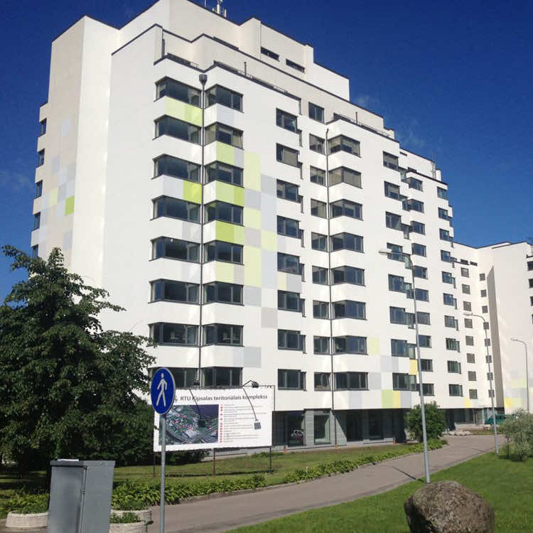 Skolas Street dormitory  Riga Technical University