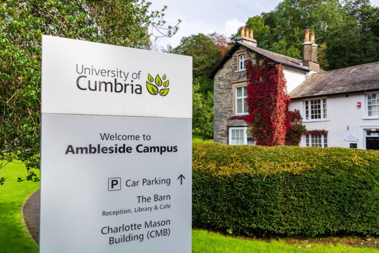 University of Cumbria Sign 768x512