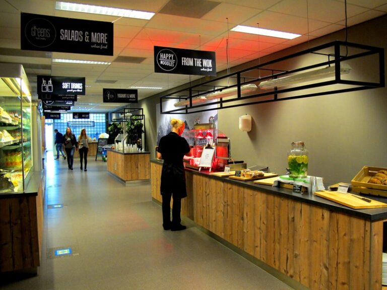 Saxion University of Applied Sciences Deventer Canteen 768x576