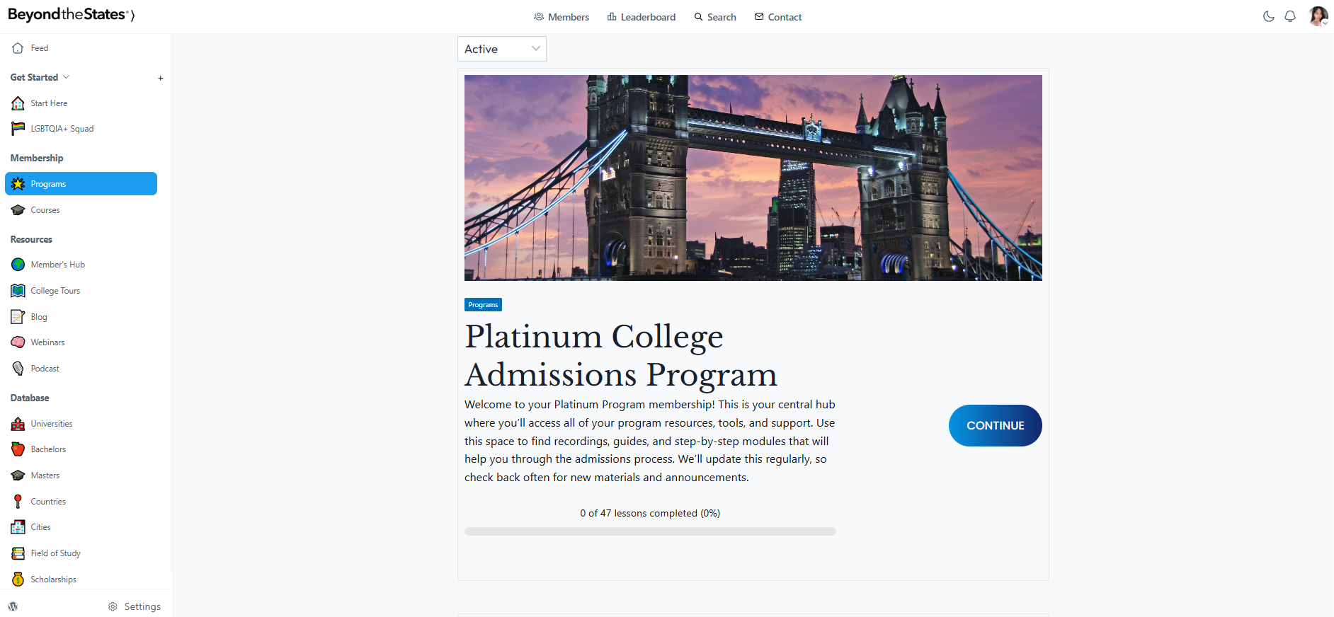 Courses and resources