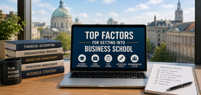 Top Factors for Getting Into Business School