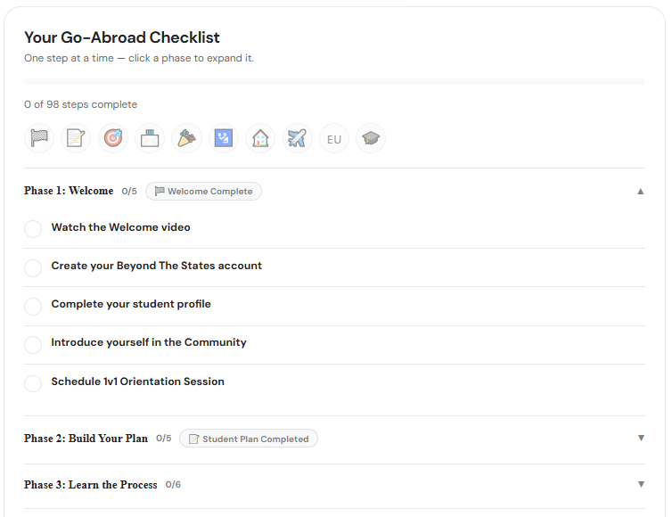 Student dashboard screenshot 3 of 5