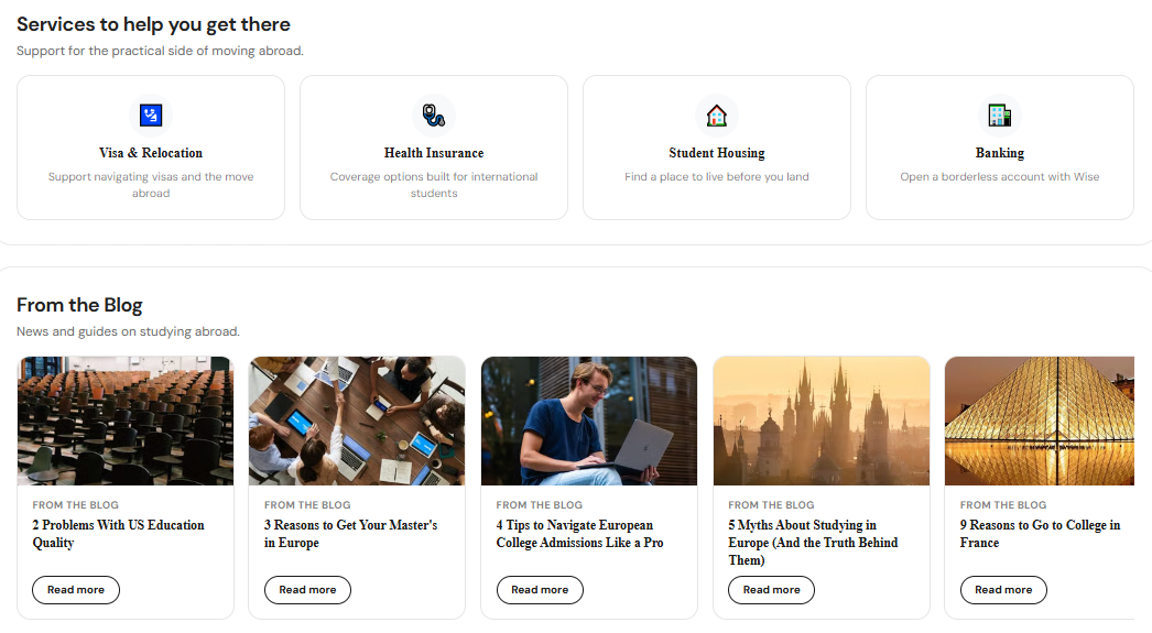 Student dashboard screenshot 5 of 5